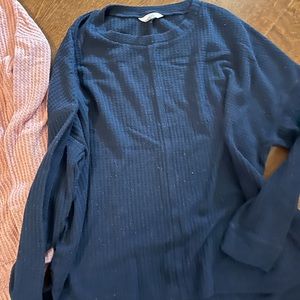 Time & tru size medium blue top